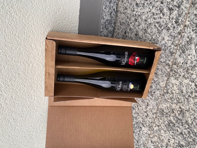 2er Wein Geschenkbox