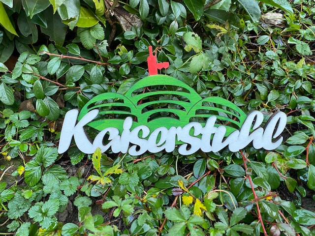 Schriftzug "Kaiserstuhl"