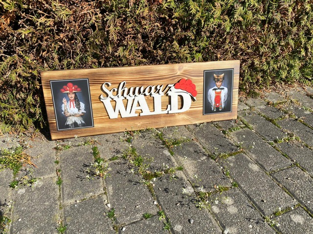 Schwarzwald Dekobrett "Ariane"