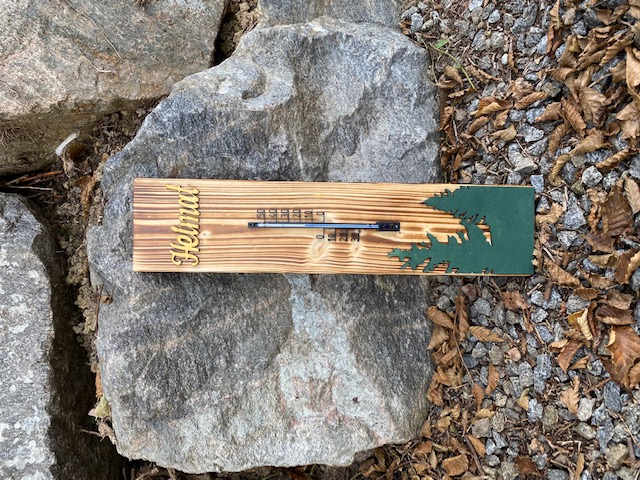 Schwarzwald Thermometer "Natalie" kleine Variante