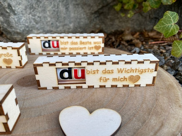 Schwarzwald Geschenkboxen 4er Set "Liebe"